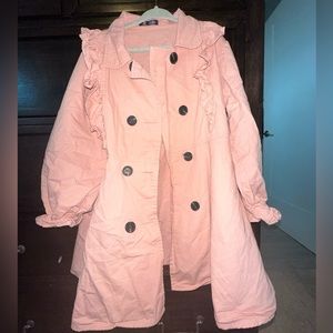 Blush pink girls jacket